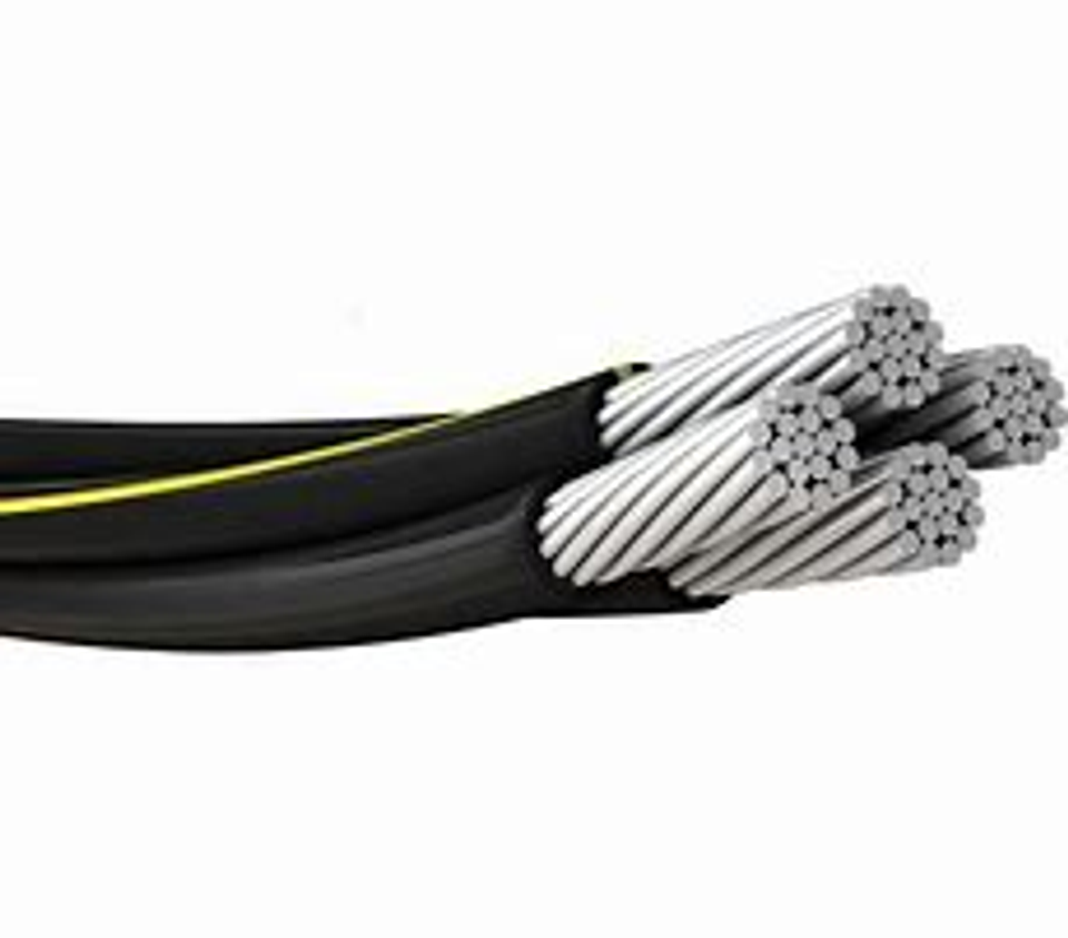 Cable Al Preensamblado 2X25 Mm2 Neutro Aislado 2