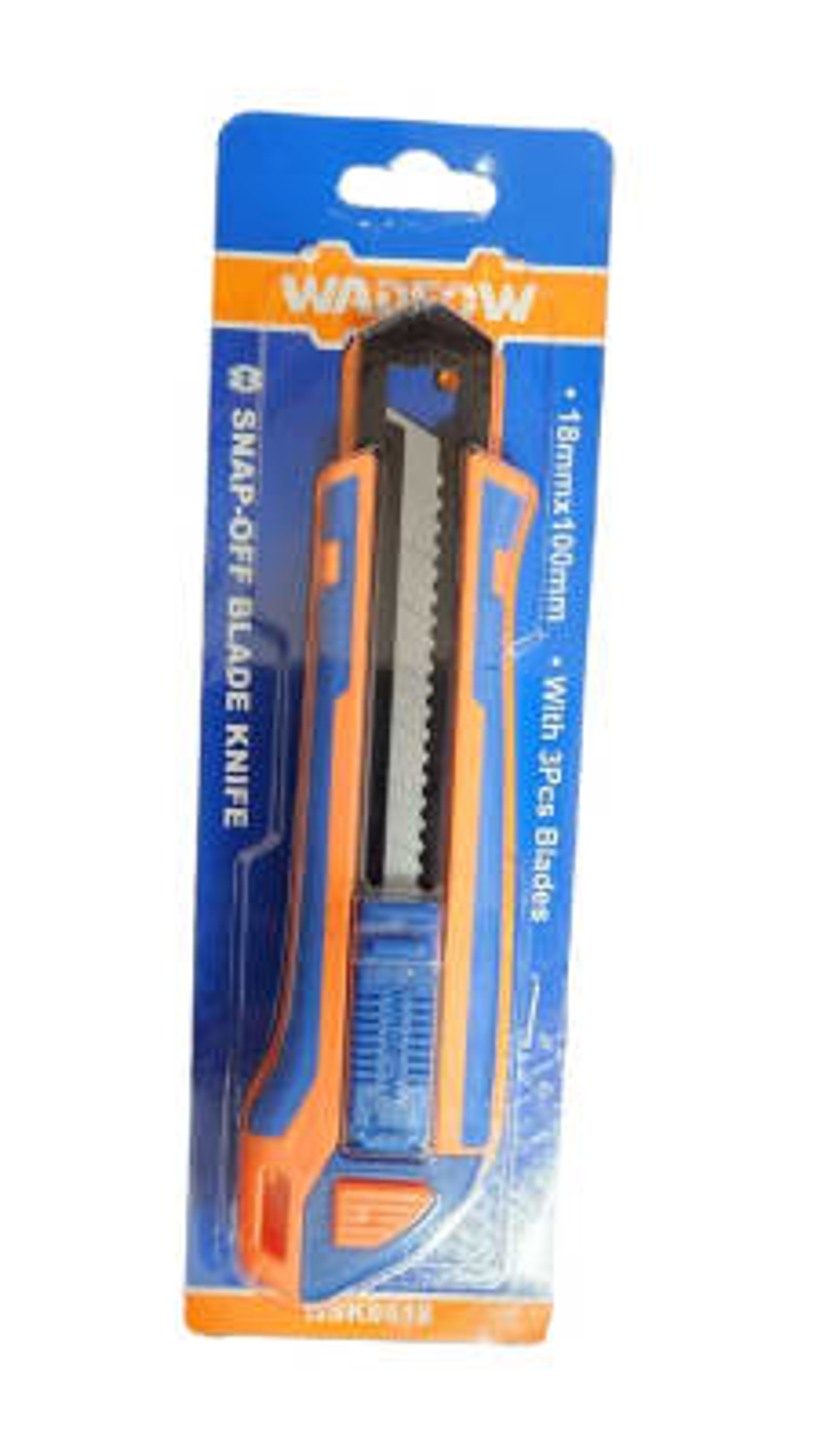 Cuchillo Cartonero Chico WADFOW Hoja 9mm x 80mm largo 1