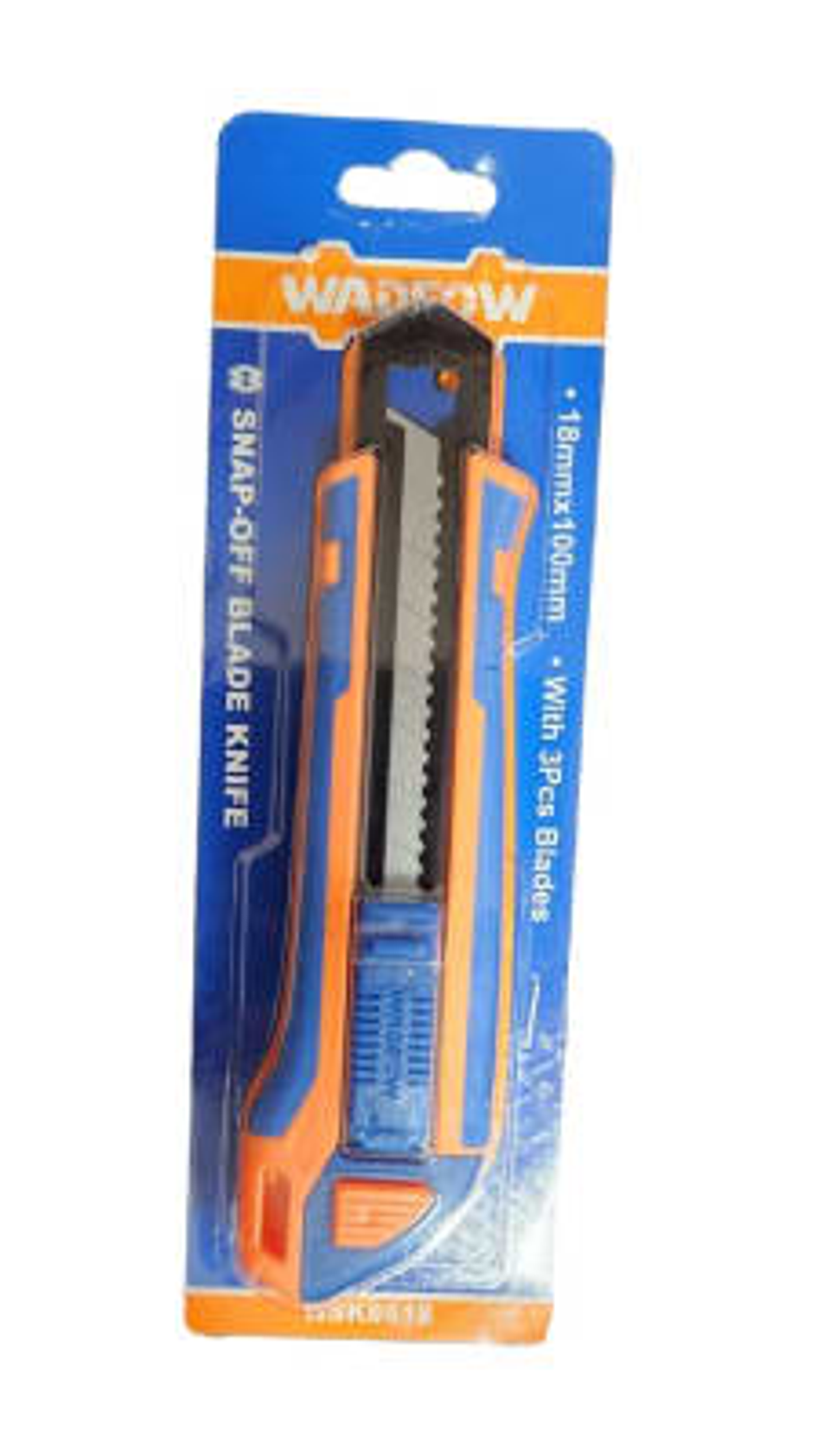 Cuchillo Cartonero Chico WADFOW Hoja 9mm x 80mm largo 1