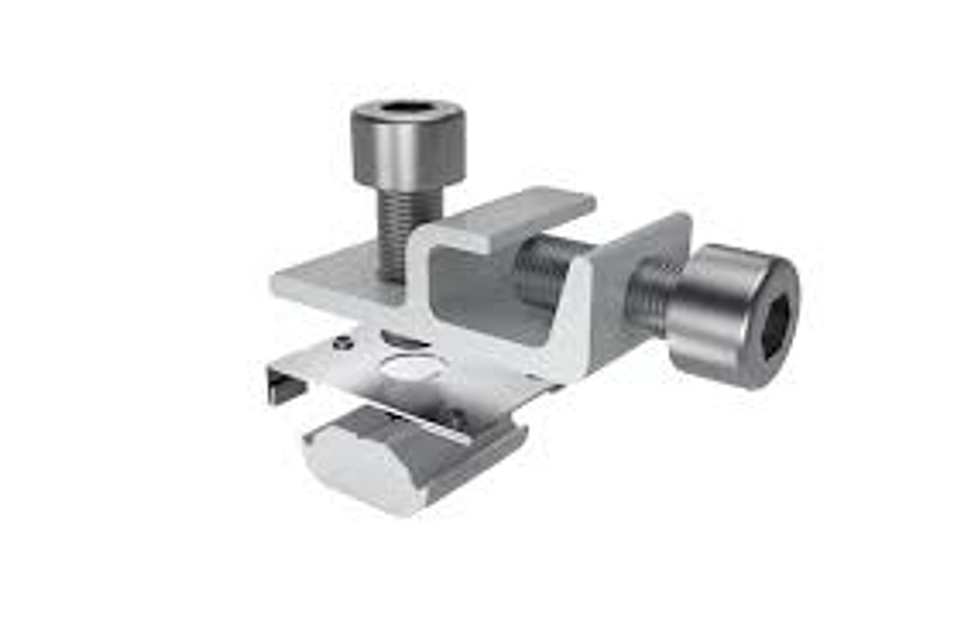 Conector  Tierra A Riel Aluminio 1