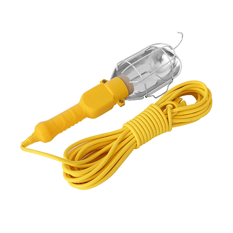 Lampara Portatil C/Cordon 5M Amarilla