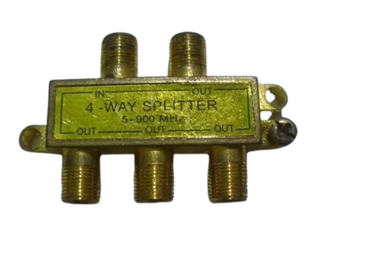 Splitter 1X4 Vias 900Mhz 1