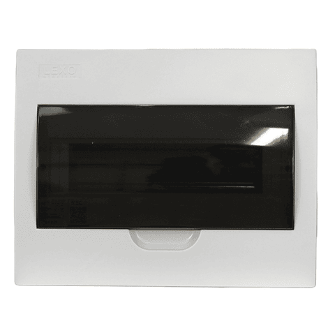 Tablero Emb 12P Tapa Transparente