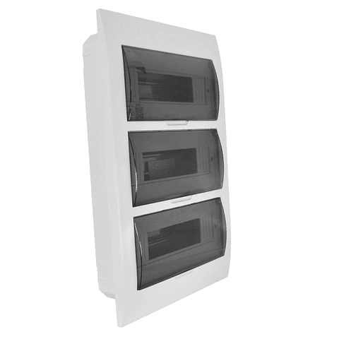 Tablero Emb 36P Tapa Transparente