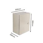 Gabinete Metalico 800X600X200 Ip65 2P 1