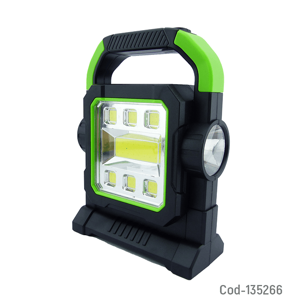 Foco LED Solar Con Manija