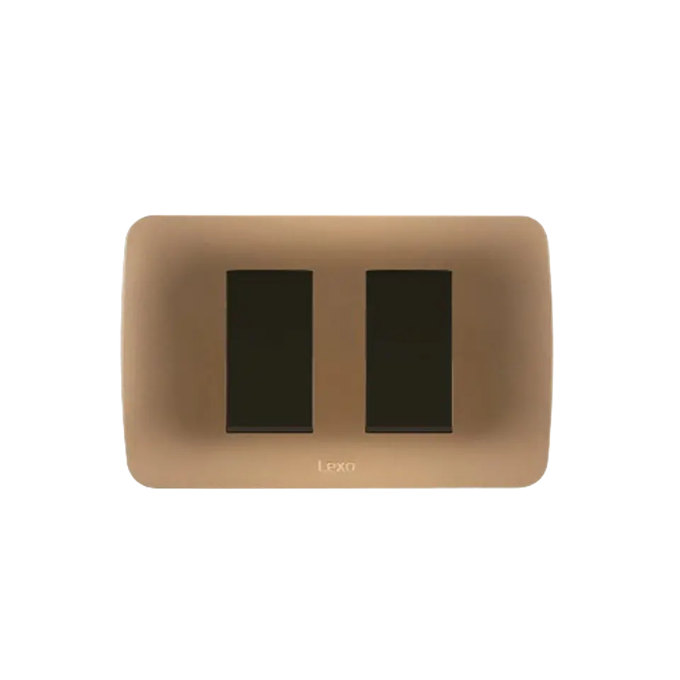 Interruptor 9/15 Emb Cafe Titanio Lexo 1