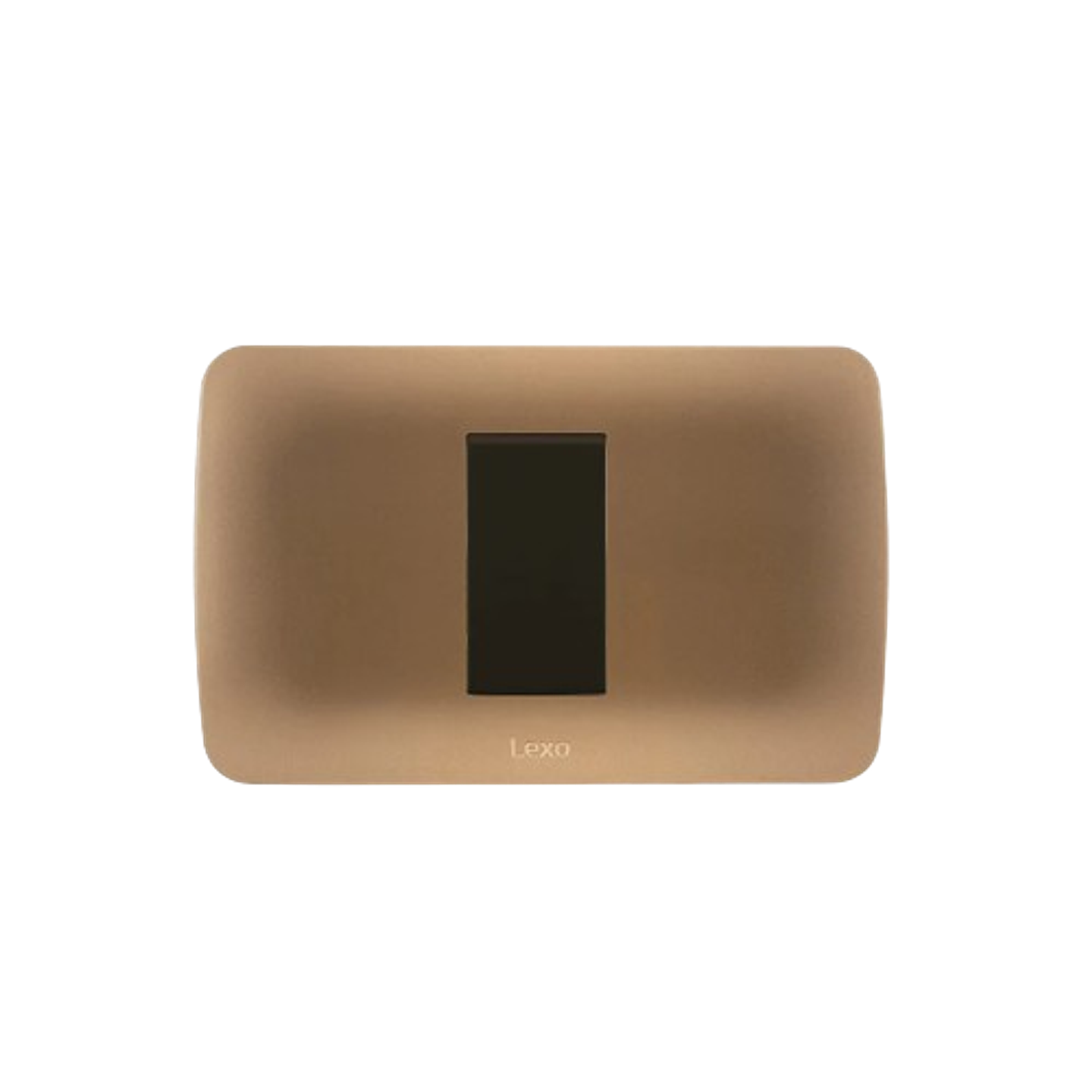 Interruptor 9/12 Emb Cafe Titanio Lexo 1