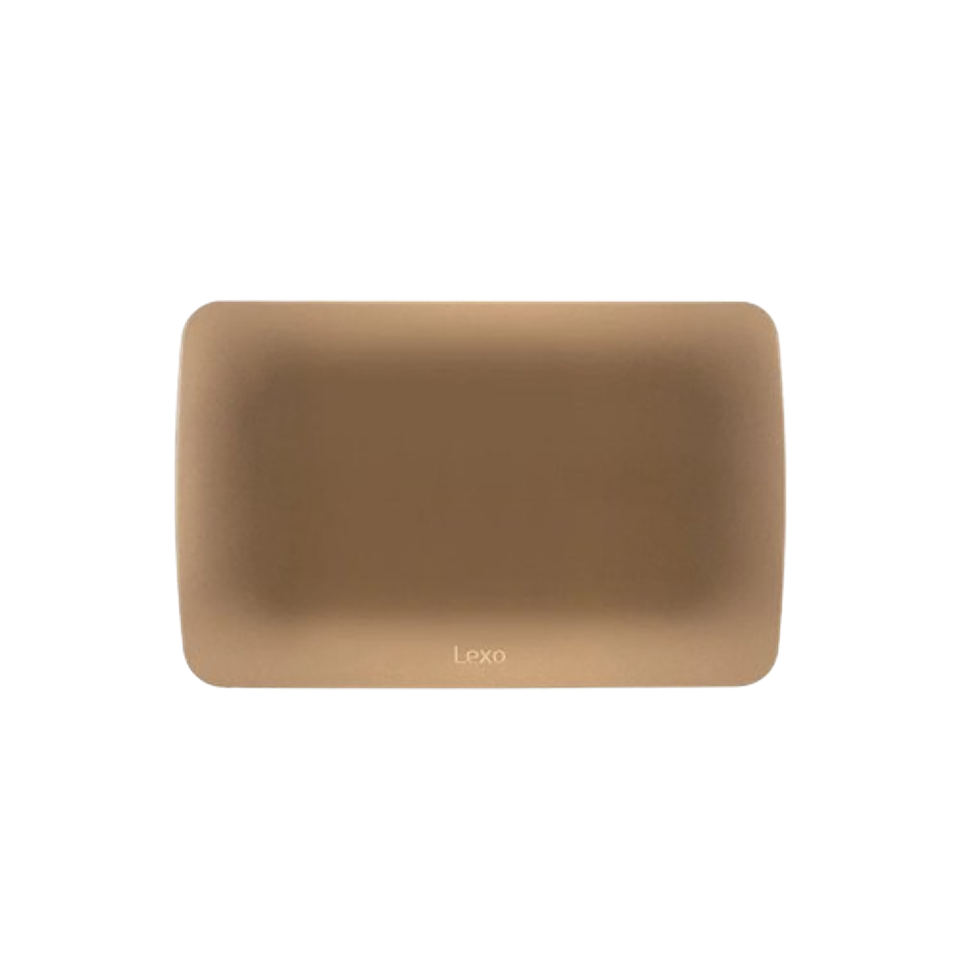 Placa Ciega Titanio Lexo 1