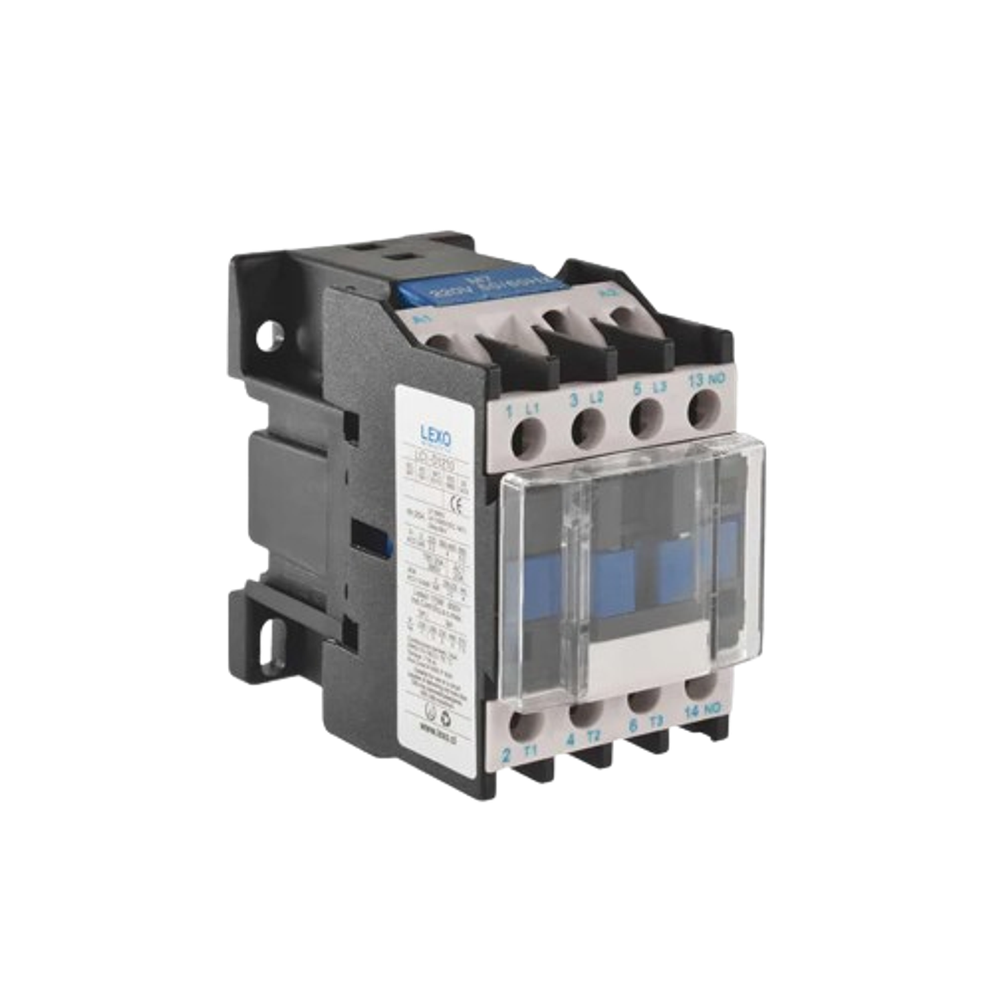 Contactor 12A, 1NO, IP20 220V Lexo 1