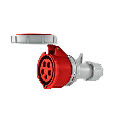 Enchufe Industrial Hembra Vol 5x16A IP67 380V