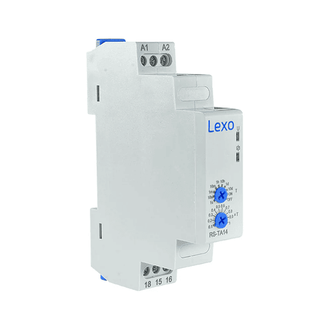 Rele Temporizador Retardo On Delay 12-240V AC/DC Lexo