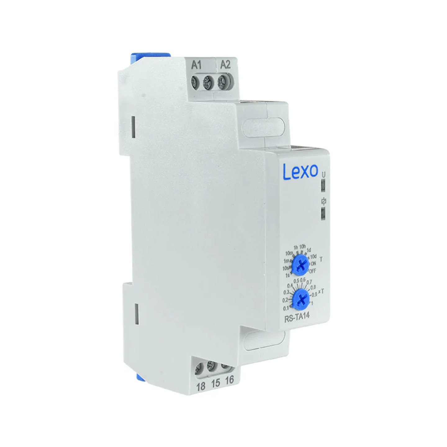 Rele Temporizador Retardo On Delay 12-240V AC/DC Lexo 1