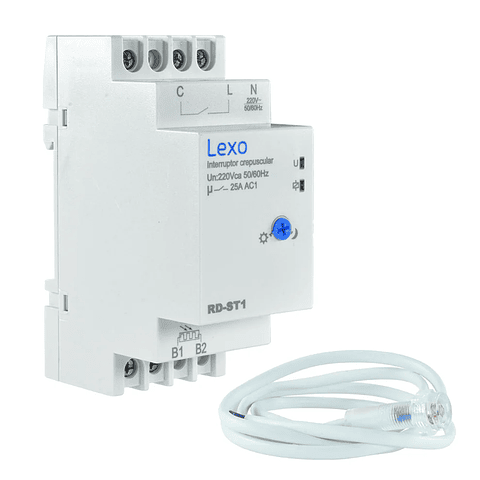 Rele Temporizado Crepuscular 220V "CA" Lexo
