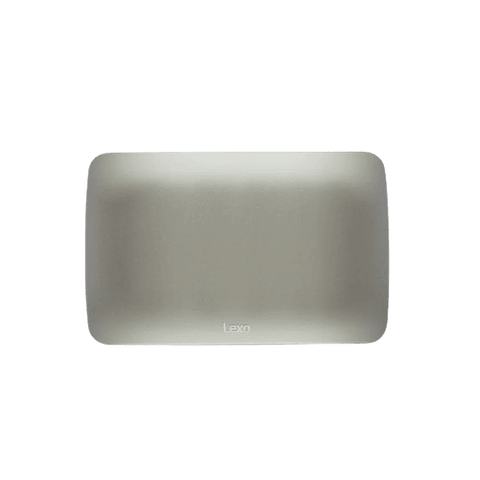 Placa Ciega Plata Lexo