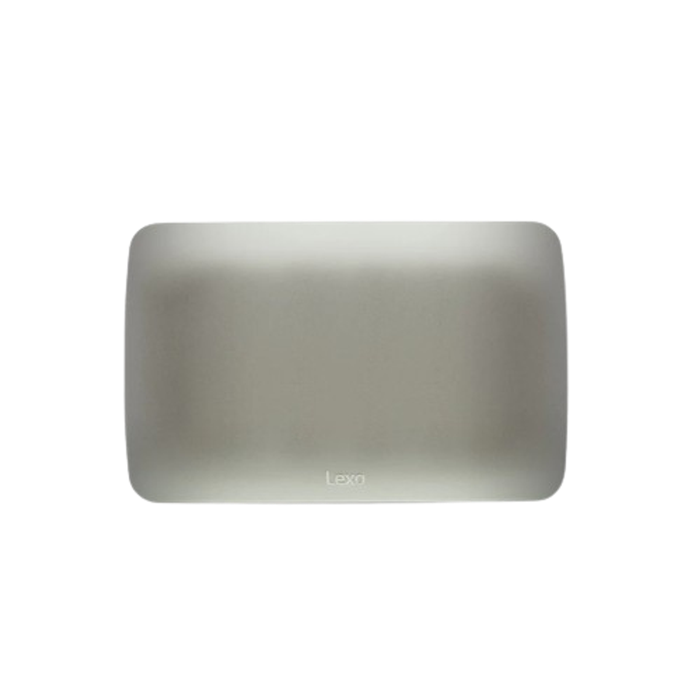 Placa Ciega Plata Lexo 1