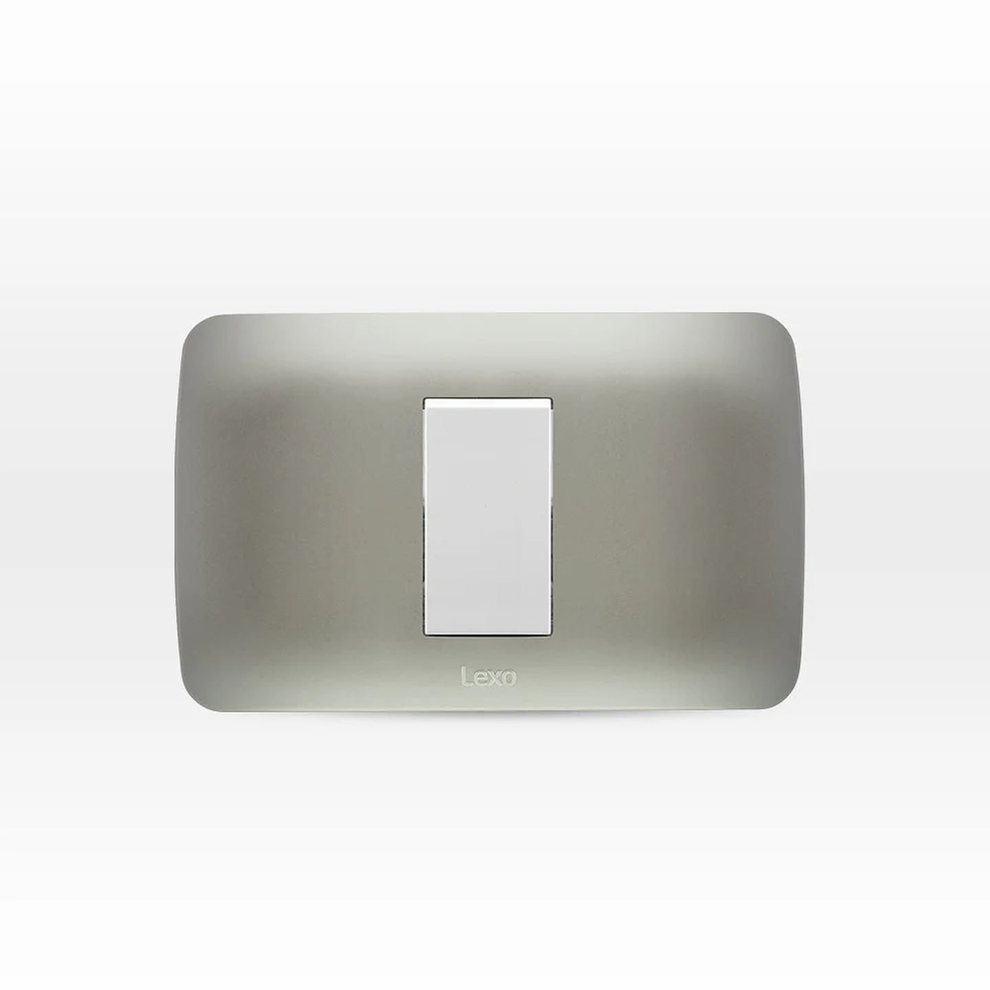 Interruptor 9/12 Emb Blanco Plata Lexo 1