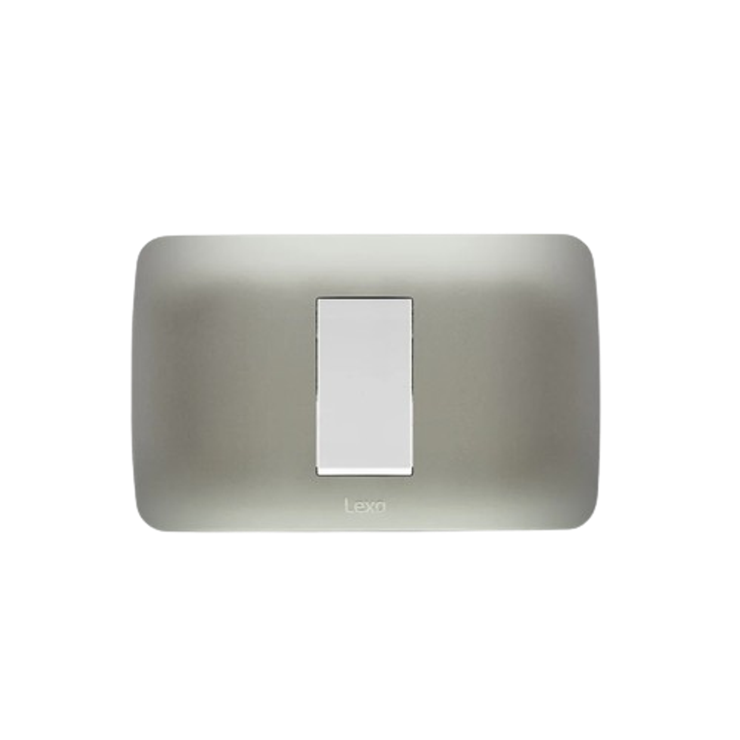 Interruptor 9/24 Emb Blanco Plata Lexo 1