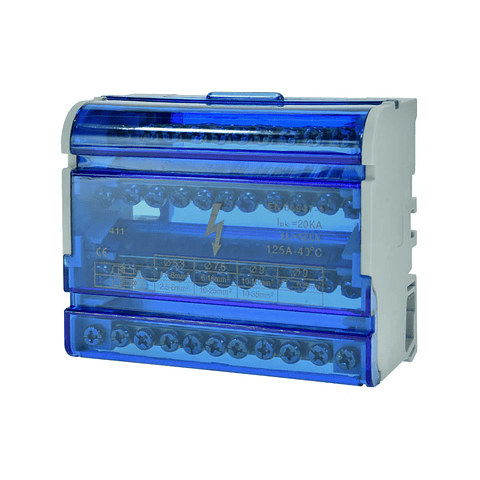 Repartidor Tetrapolar 11P 125A