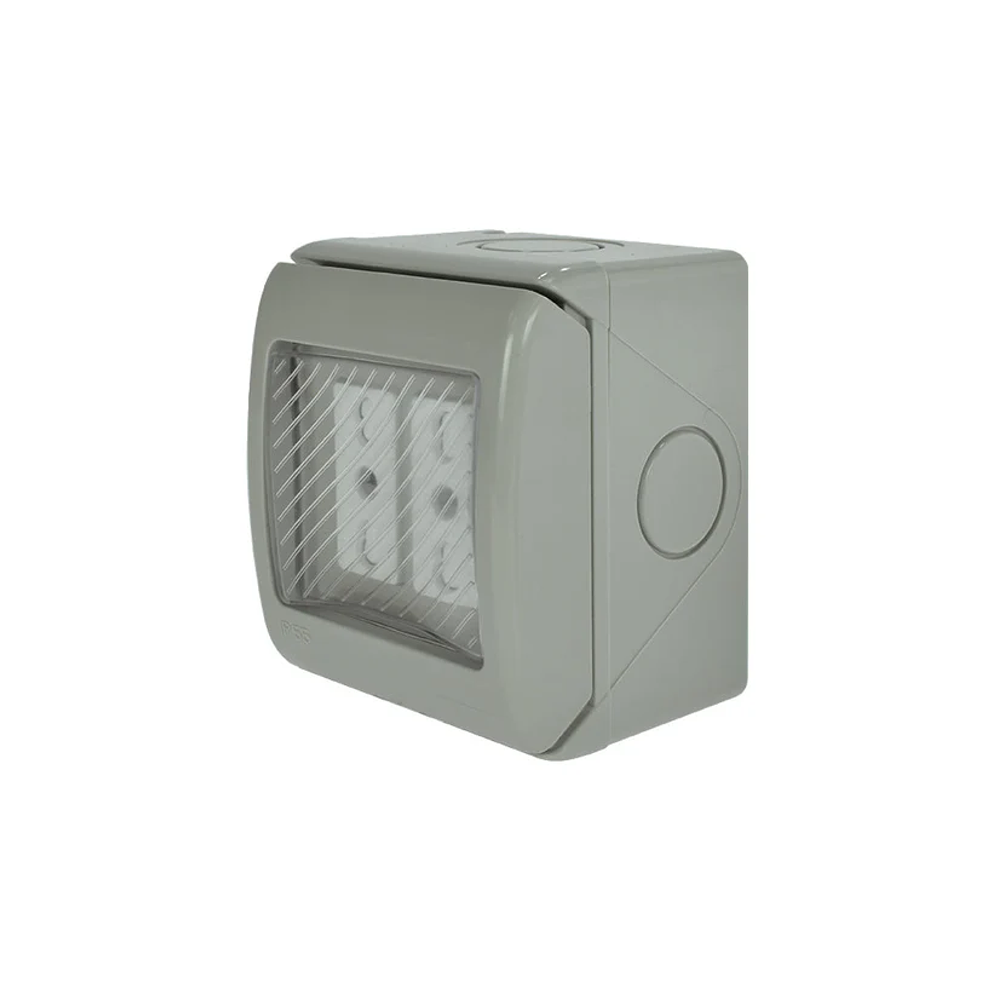 Hidrobox S/P Enchufe Doble 10/16A Lexo 1