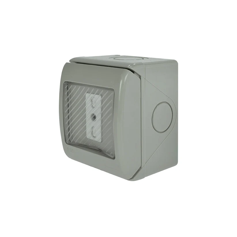 Hidrobox S/P Enchufe Simple 10/16A 1