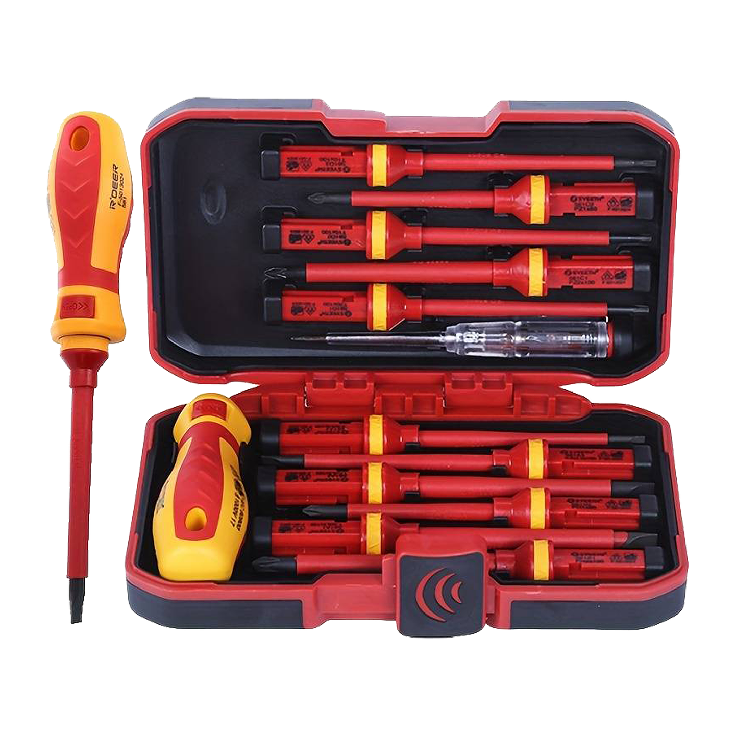 Kit Desatornilladores Aislados 1000W 1