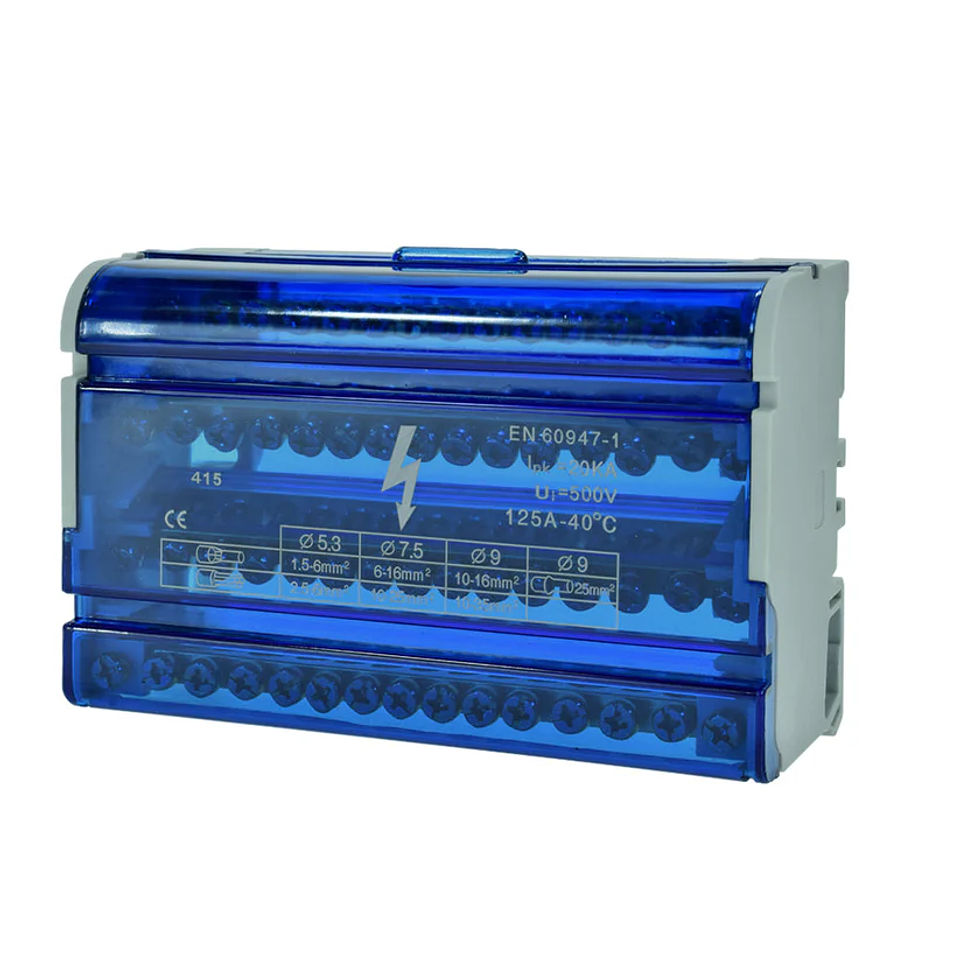Repartidor Tetrapolar 15P 125A 1