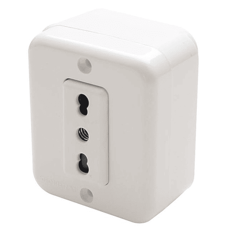 Enchufe Simple S/P 10/16A 250V Stanford