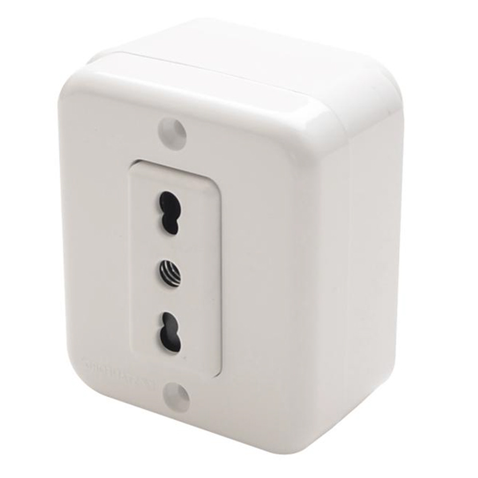 Enchufe Simple S/P 10/16A 250V Stanford 1