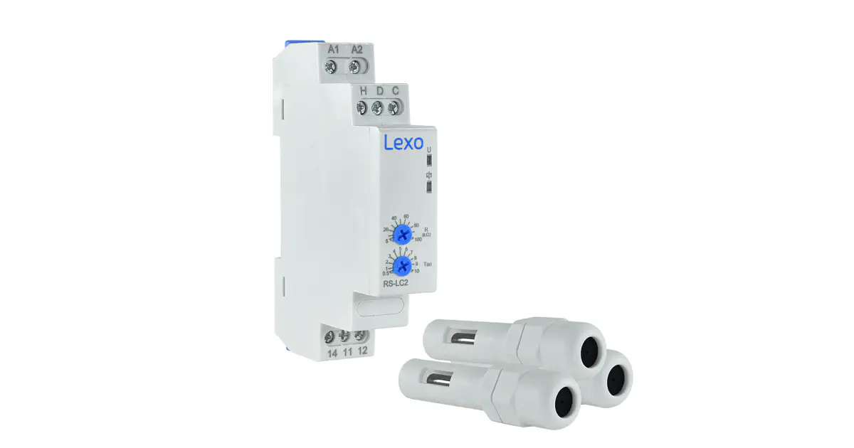 Rele Controlador Nivel Liquido 24-240V AC/DC 1P Lexo