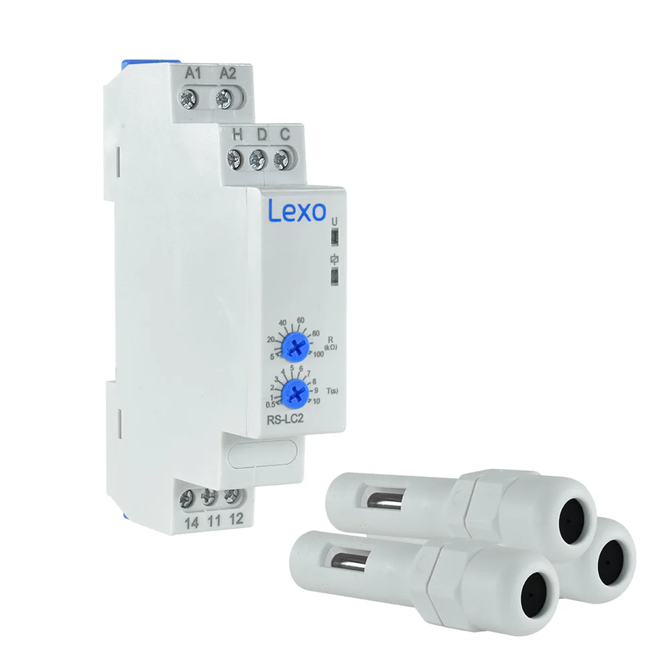Rele Controlador Nivel Liquido 24-240V AC/DC 1P Lexo 1