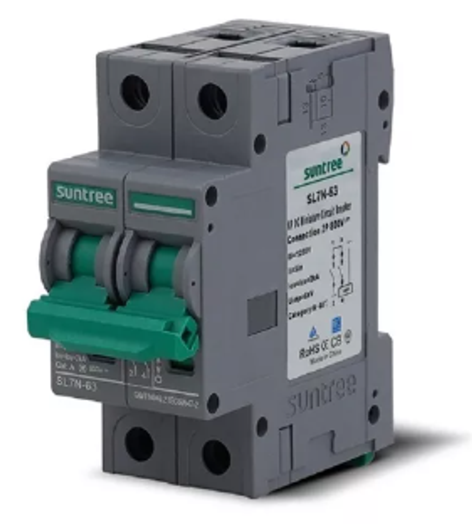 Dc Breaker 2x50A 550Vdc Suntree 1