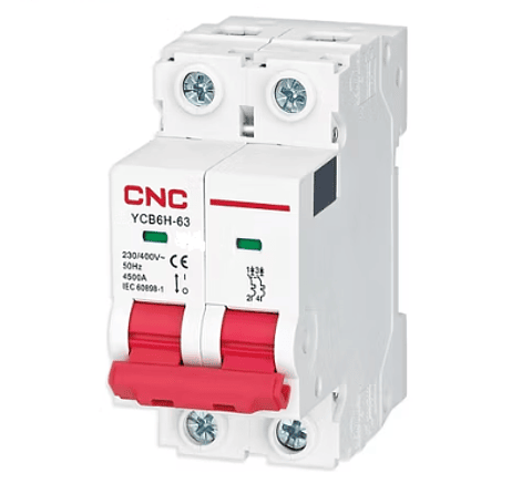  Dc Breaker 2x25A 550Vdc Cnc