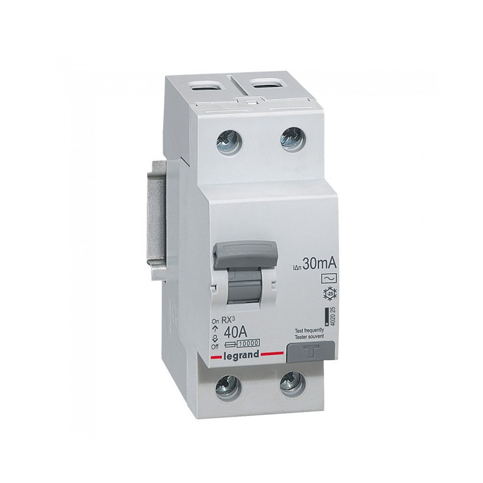 Diferencial 2X40A 30Ma Rx3 Legrand 1