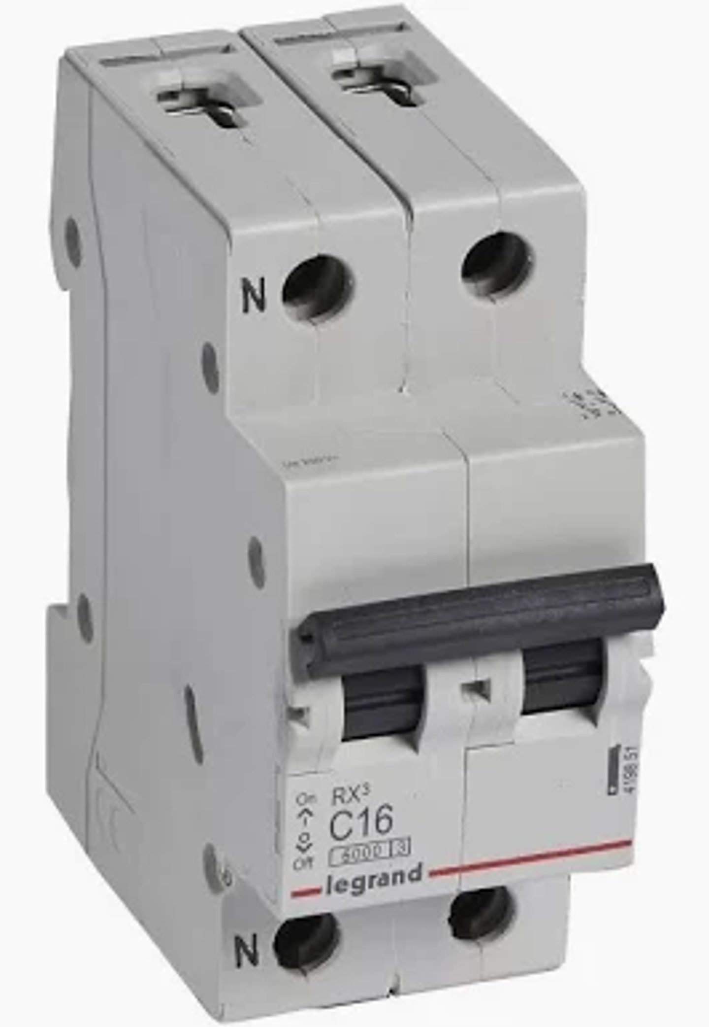 Int Aut Rx3 1P+N 16A C 6Ka Legrand 1