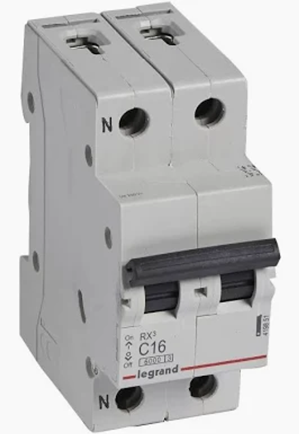 Int Aut Rx3 1P+N 16A C 6Ka Legrand 1