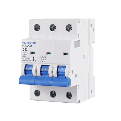 Interruptor Automatico 6KA C 3X32A Stanford