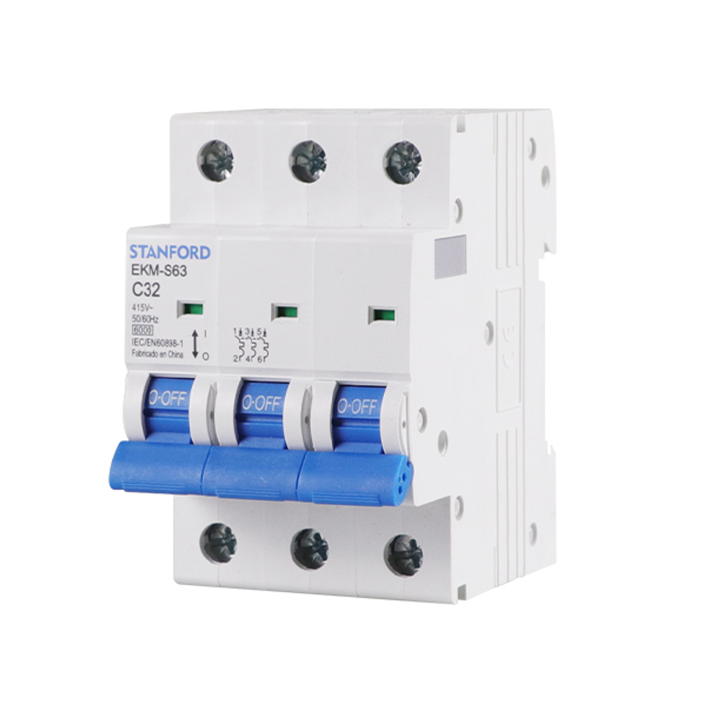 Interruptor Automatico 6KA C 3X32A Stanford 1