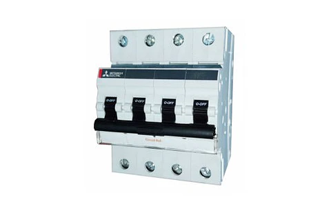 Interruptor Automatico 4X50 C Din 10K Mitsubishi