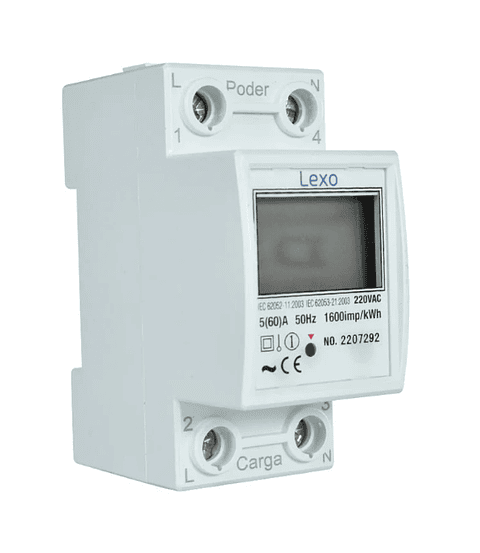 Analizador De Red Riel Din Lexo