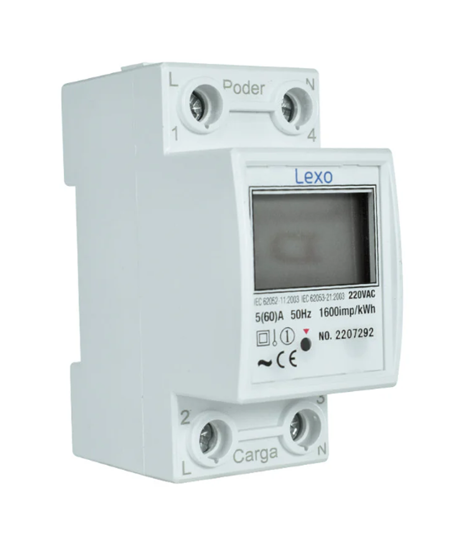 Analizador De Red Riel Din Lexo 1