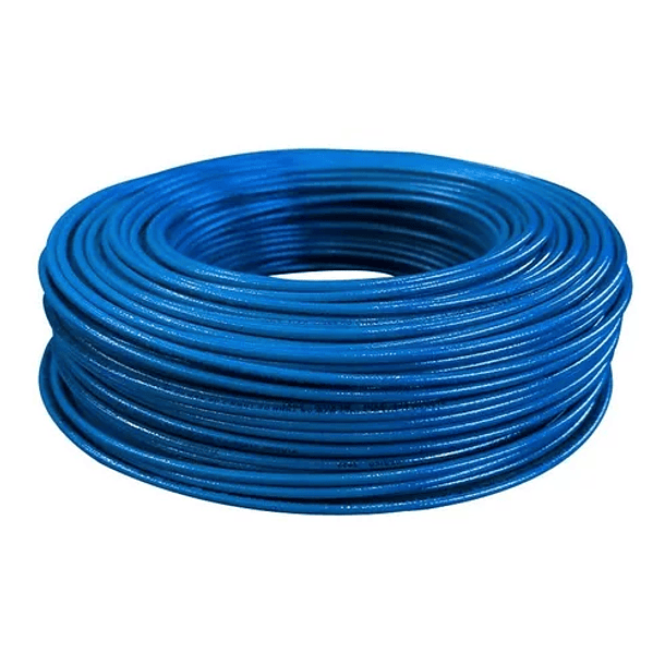 Rollo 100Mt Cable Thhn 14 Azul