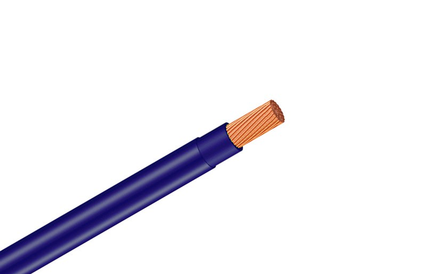 Cable Thhn 12 Awg Flexible Azul 1