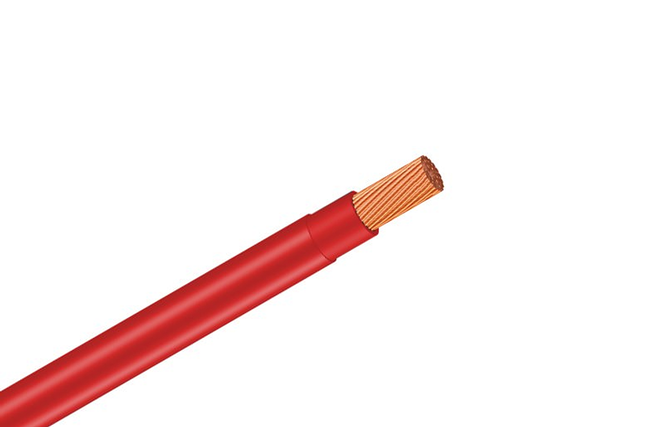Cable Thhn 6 Awg Flexible Rojo 1
