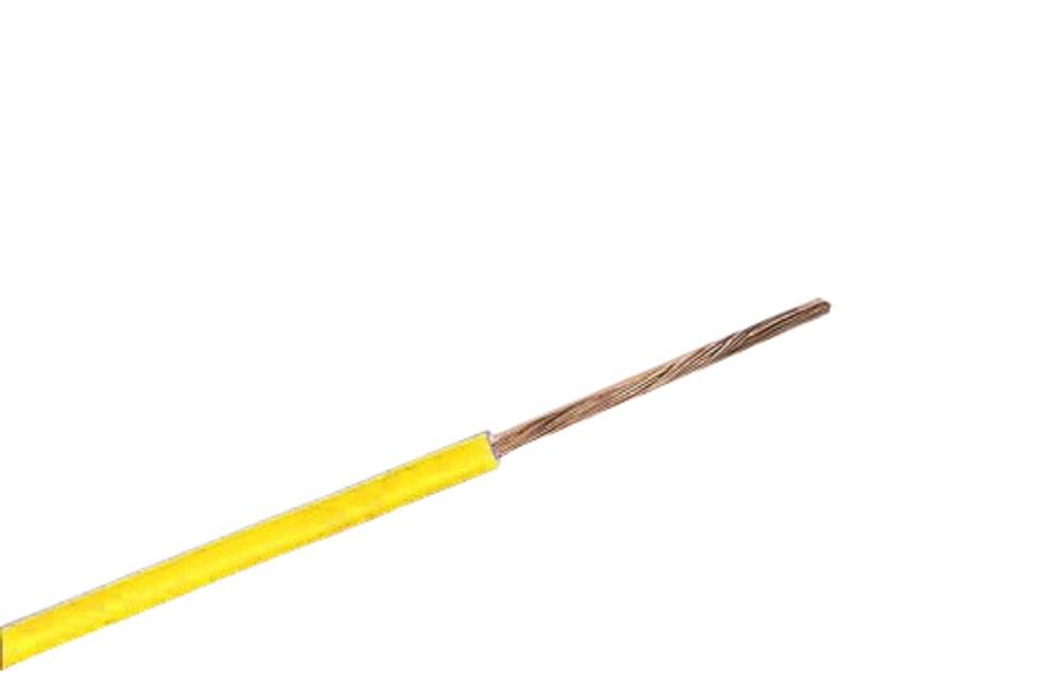 Cable H05V2-K 1Mm2 Amarillo Control 500V 1