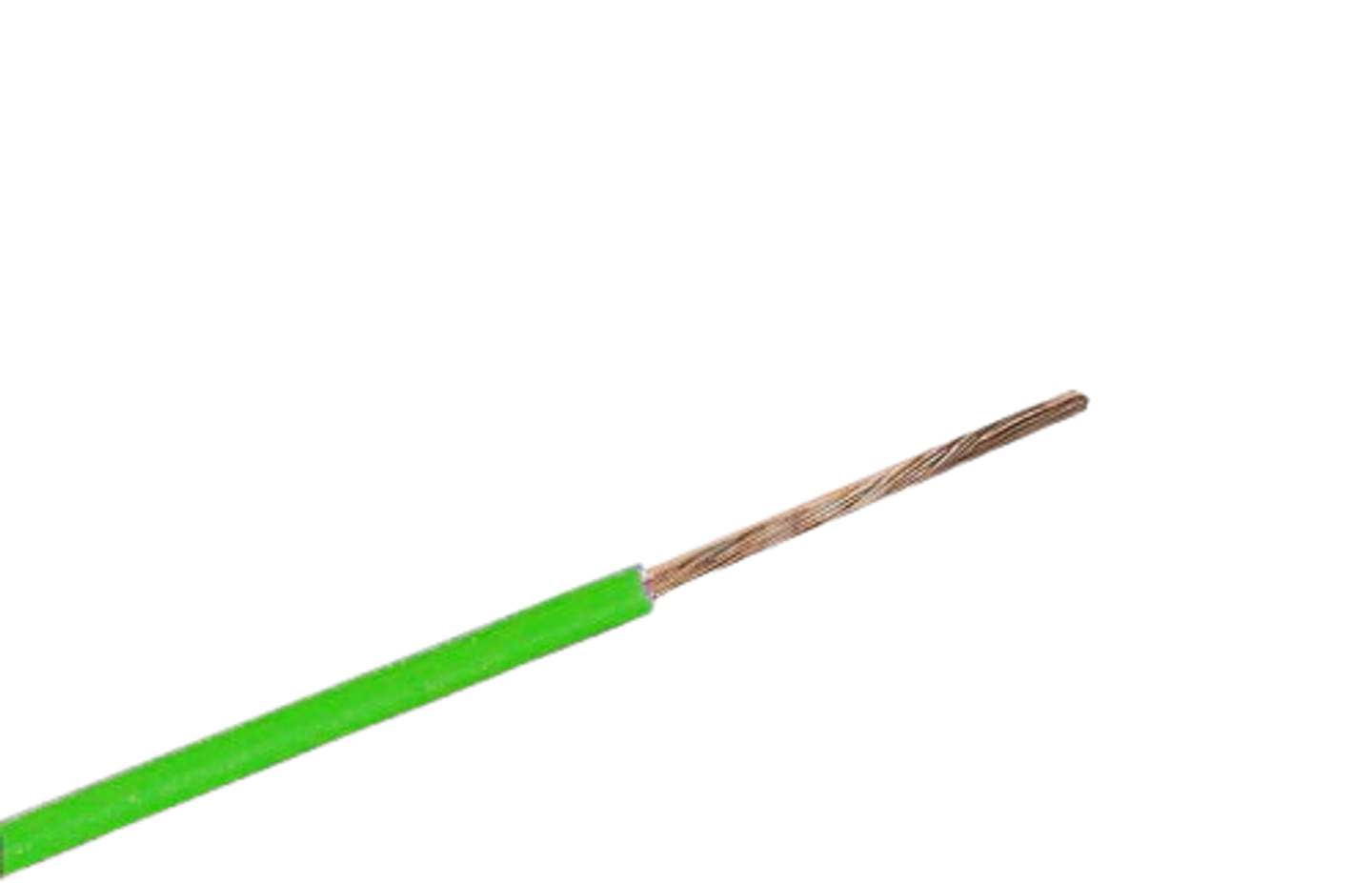 Cable H05V2-K 1Mm2 Verde Control  500V 1