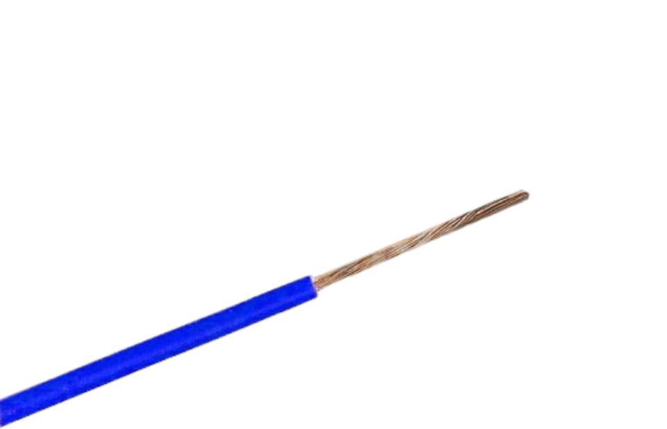 Cable H05V2K 1Mm2 Azul Control 500v 1