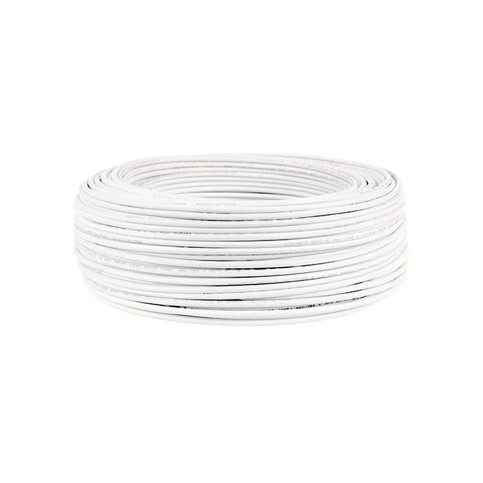 Rollo 100Mt Cable Eva 2.5Mm Blanco L/H 1