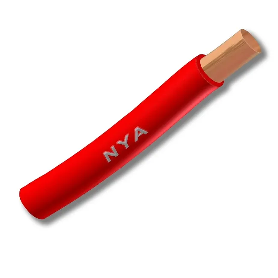 Metro-Alambre Nya/H07Vu 2.5Mm Rojo 1