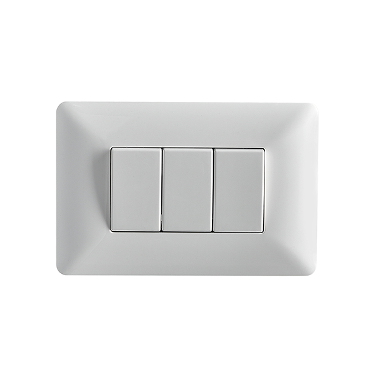 Interruptor Triple Embutido  9/32 Stanford 1